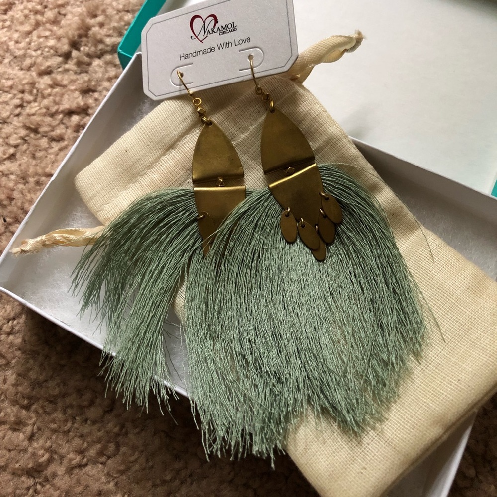 Nakamol Fringe Earrings